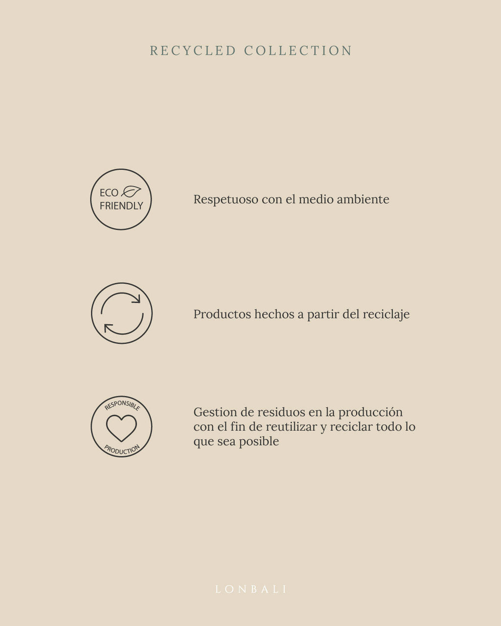 Bolso Basic Conscious Beige